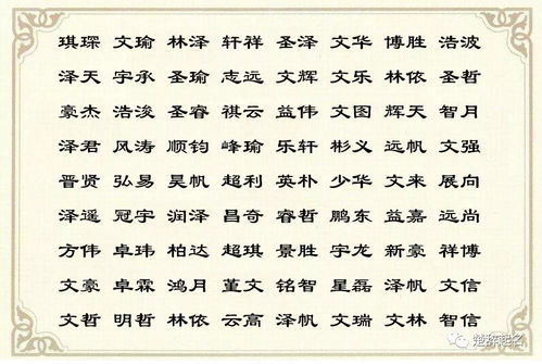 起名字有图案怎么起名好听